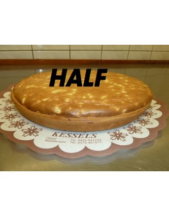 Rijstevlaai half Rijstevlaai half